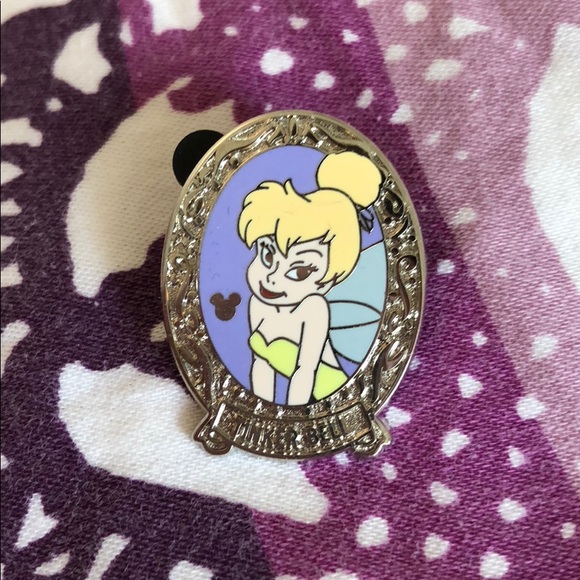 Tinker Bell Portrait Hidden Mickey Disney Pin - Picture 1 of 3